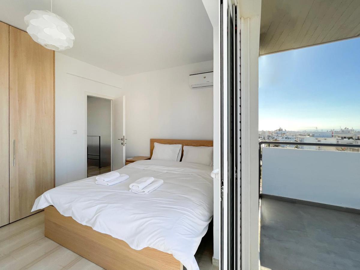 Panoramic Cityscape Maisonette In Agios Dimitrios Athene Buitenkant foto
