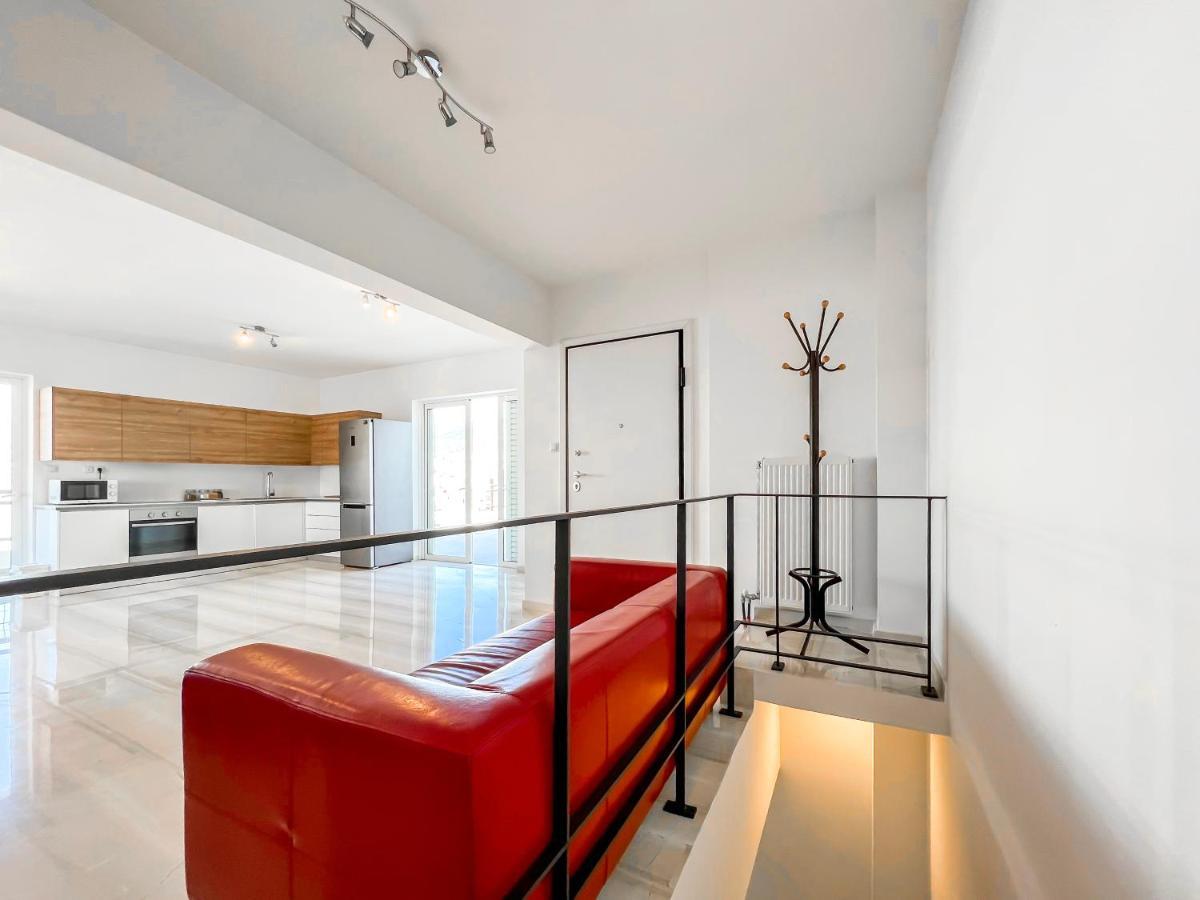 Panoramic Cityscape Maisonette In Agios Dimitrios Athene Buitenkant foto